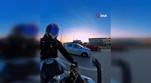 Taksiciyi darp ederken kameraya yakalandı