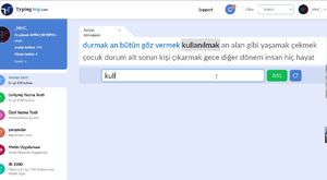 Filipince Yazma Testi