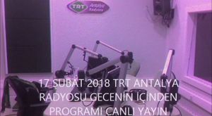 Silgimin Arkasında Kalan Geçmişim TRT Antalya Radyosundan seslendirişim