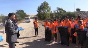 İnegöl Belediyesi Tüm Berberlere Atık Jilet Kutusu Dağıtıyor