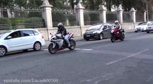 Çinli Kızın Racing Motor şovu Sexy Girls Motorbikes Show