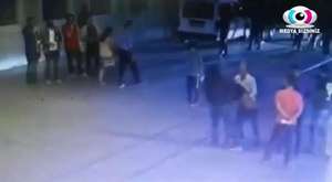 İstiklal Caddesi'nde omuz atma cinayeti Kamerada 