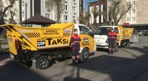 Akdeniz belediyesi çöp taksi uygulaması