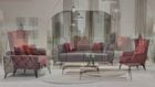 SOFA SET-Milano Gri SOFA