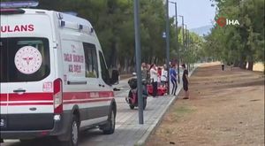 Bursa'da kaçan koyun trafiği alt üst etti!