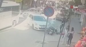 Futbol maçında taraflar bir birine girdi, polis havaya ateş açarak ayırdı
