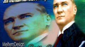 Atatürk Sarı Saçlım Mavi Gözlüm