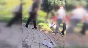 Bursa'da köpeği önce sevdi sonra çaldı