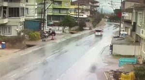 Bursa'da yumruk yumruğa kavga kamerada