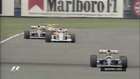 Senna'nın Schumacher'e Karşı Muazzam Savunması