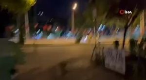 Bursa'da hastane otoparkında korkutan yangın! 