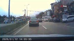 İftar saati sürücüler birbirine girdi