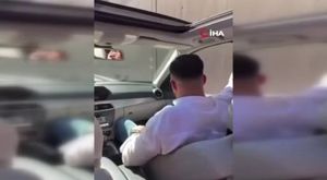 Bursa’da seyir halindeki araç alev alev yandı