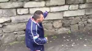 Köksal Baba trafikte arabaya sinirlenirse