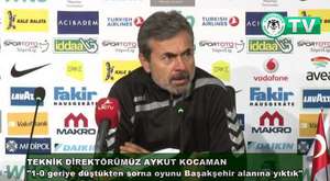 Aykut Kocaman`ın Akhisar Maçı Sonrası Açıklaması 