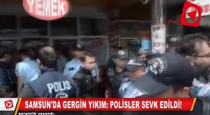  HABER55 TV  REKLAM YAZARI ŞAİR HASAN SANCAK'TAN PANKARTLI PROTESTO