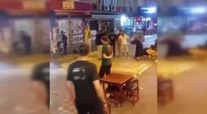İnegöl'de faciadan dönüldü o anlar kamerada
