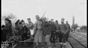 1912 yılında şakalaşan Osmanlı askerleri