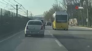 Bursa Tophane surlarında korku dolu anlar! Jiletle intihar girişimi...